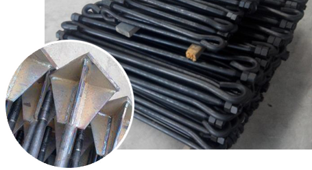 預(yù)埋板，地腳螺栓